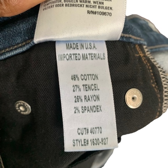 Citizens of Humanity Jeans Womens 29 Rocket High Waist Step Hem Casual Classic - Picture 9 of 11